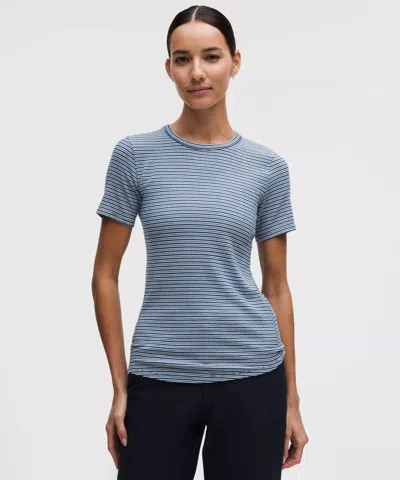 Lululemon Hold Tight Short-sleeve Shirt In Gray
