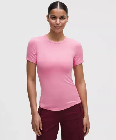 Lululemon Hold Tight Short-sleeve Shirt In Pink