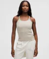 Lululemon Hold Tight Thin Strap Racerback Tank Top In Neutral