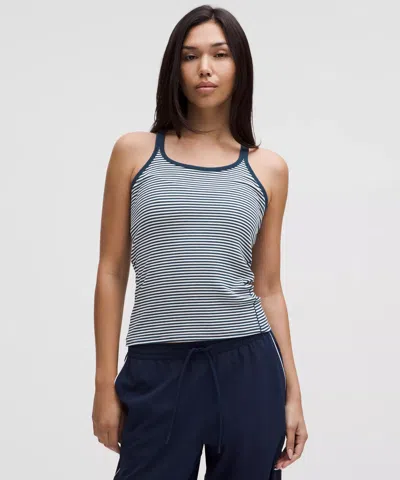 Lululemon Hold Tight Thin Strap Racerback Tank Top In Blue