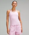 Lululemon Hold Tight Thin Strap Racerback Tank Top In Pink