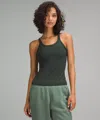 Lululemon Hold Tight Thin Strap Racerback Tank Top In Green