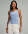 Lululemon Hold Tight Thin Strap Racerback Tank Top In Brown