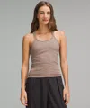 Lululemon Hold Tight Thin Strap Racerback Tank Top In Neutral