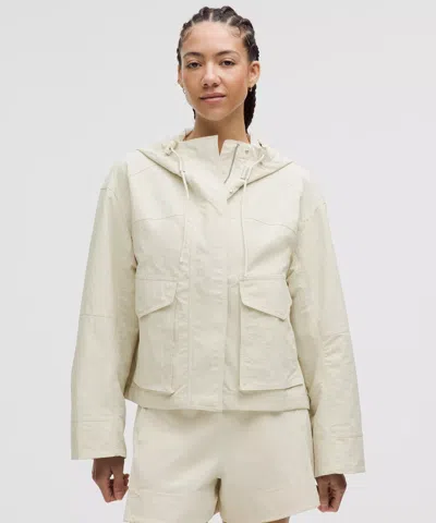 Lululemon Hooded Utility Jacket In Neutral