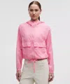 Lululemon Hood-lite Relaxed-fit Jacket In Pink