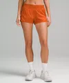 Lululemon Hotty Hot High-rise Lined Short 2.5" In Brown