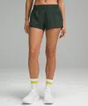 Lululemon Hotty Hot High-rise Lined Short 2.5" In Green