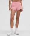 Lululemon Hotty Hot High-rise Lined Short 2.5" In Pink