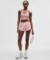 Lululemon Hotty Hot High-rise Lined Short 2.5" In Pink