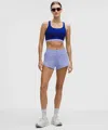 Lululemon Hotty Hot High-rise Lined Short 2.5" In Purple