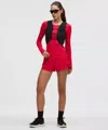 Lululemon Hotty Hot High-rise Lined Short 2.5" In Red