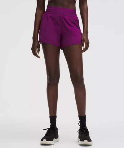 Lululemon Hotty Hot High-rise Lined Shorts 4"