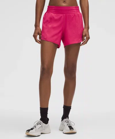Lululemon Hotty Hot High-rise Lined Shorts 4"