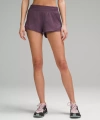 Lululemon Hotty Hot High-rise Lined Shorts 2.5" In Purple