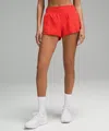 Lululemon Hotty Hot High-rise Lined Shorts 2.5" In Orange