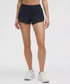 Lululemon Hotty Hot High-rise Lined Short 2.5" In Black