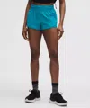 Lululemon Hotty Hot High-rise Lined Short 2.5" In Blue