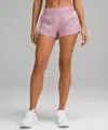Lululemon Hotty Hot High-rise Lined Short 2.5" In Pink