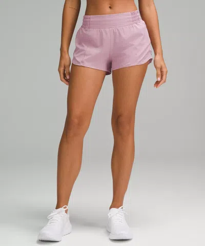 Lululemon Hotty Hot High-rise Lined Short 2.5" In Pink