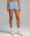 Lululemon Hotty Hot High-rise Lined Short 2.5" In Blue