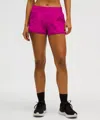 Lululemon Hotty Hot High-rise Lined Short 2.5" In Pink