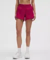 Lululemon Hotty Hot High-rise Lined Shorts 4" In Pink