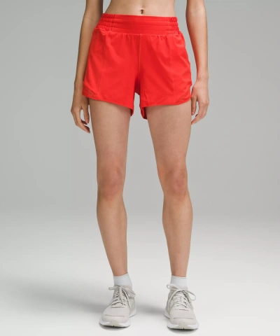 Lululemon Hotty Hot High-rise Lined Shorts 4"