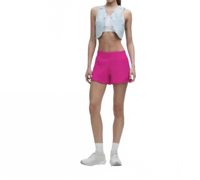 Lululemon Hotty Hot High Rise Short In Pink Flare In Multi