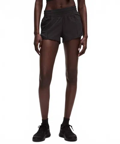 Lululemon Hotty Hot High Rise Shorts 2.5 In Black