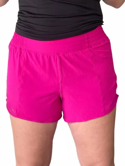 Lululemon Hotty Hot High Rise Shorts In Pink Flare