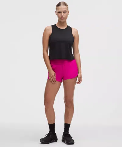 Lululemon Hotty Hot High-rise Lined Short 2.5" In Black
