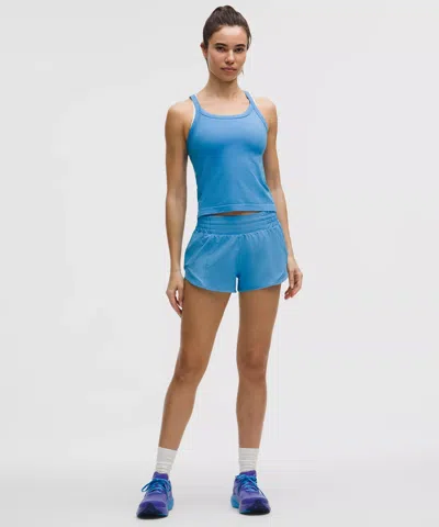 Lululemon Hotty Hot High-rise Lined Short 2.5" In Blue
