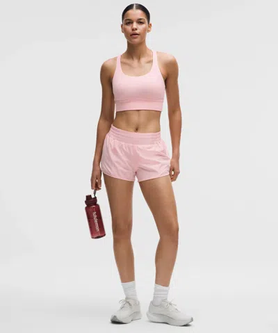 Lululemon Hotty Hot High-rise Lined Short 2.5" In Pink