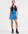 Lululemon Hotty Hot High-rise Lined Short 4" In Blue