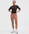Lululemon Hotty Hot Low-rise Lined Short 2.5" In Pink