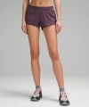 Lululemon Hotty Hot Low-rise Lined Shorts 2.5" In Purple