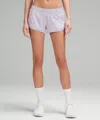 Lululemon Hotty Hot Low-rise Lined Shorts 2.5" In White