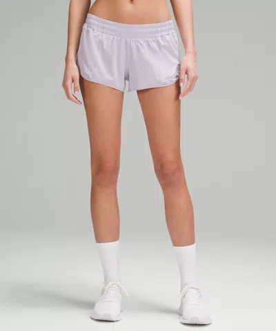 Lululemon Hotty Hot Low-rise Lined Short 2.5" In White