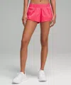 Lululemon Hotty Hot Low-rise Lined Shorts 2.5" In Pink