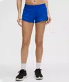 Lululemon Hotty Hot Low-rise Lined Short 2.5" In Blue