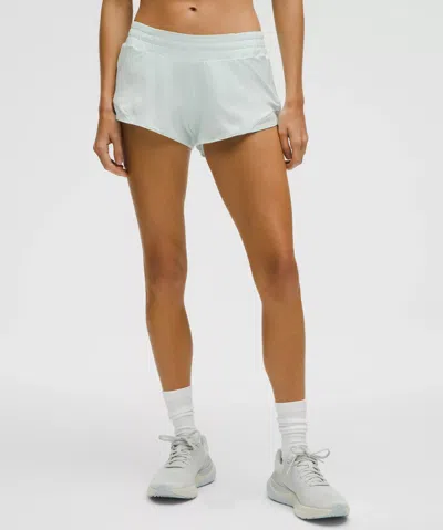 Lululemon Hotty Hot Low-rise Lined Short 2.5" In Blue