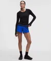 Lululemon Hotty Hot Low-rise Lined Short 2.5" In Black