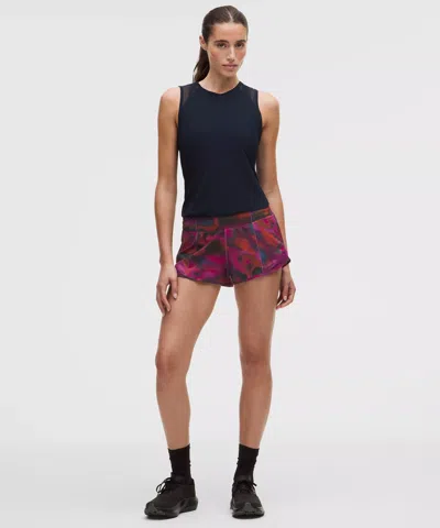 Lululemon Hotty Hot Low-rise Lined Short 2.5" In Multi