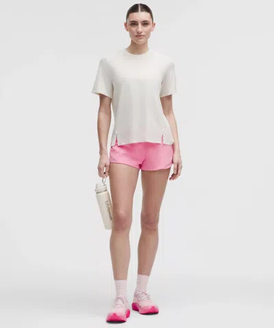 Lululemon Hotty Hot Low-rise Lined Short 2.5" In Pink