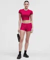 Lululemon Hotty Hot Low-rise Lined Short 2.5" In Pink
