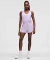 Lululemon Hotty Hot Running Romper Lace Trim