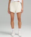 Lululemon Inner Glow High-rise Shorts 3" In Neutral