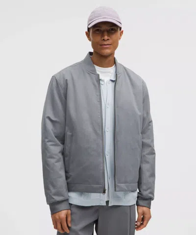 Lululemon Insulated Cotton-blend Bomber Jacket