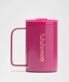 Lululemon Insulated Mug 12oz Shine In Pink